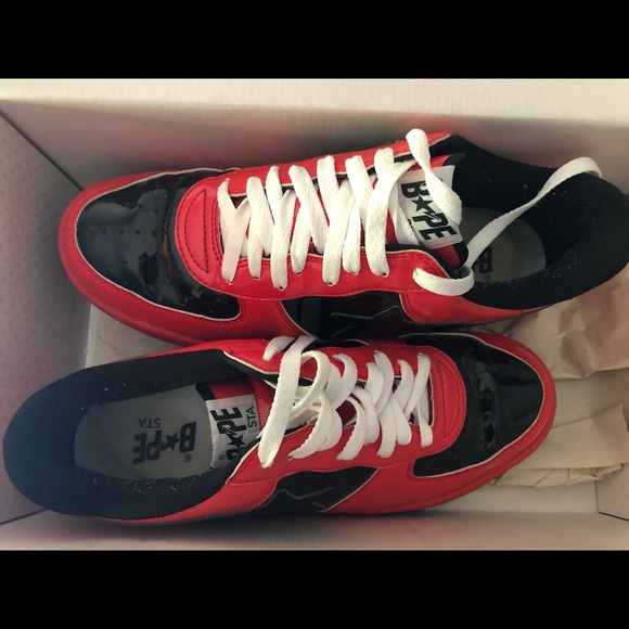 2006 Halloweeny Red Bape Shoes Men's US 9.5 - Picture 7 of 7